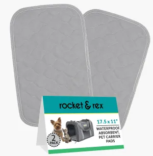 2-Pack Pet Carrier Replacement Pads for Soft-Sided Carriers