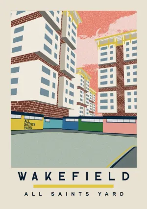 All Saints Yard (A2) by Ellie Way