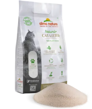 Almo Nature Natural Cat Litter Soft Grain