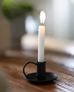 Amri Candlestick in Black