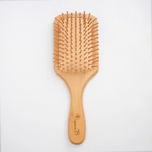 Detangling &  Anti-frizz Bamboo Bliss Tulda Paddle Brush - Square