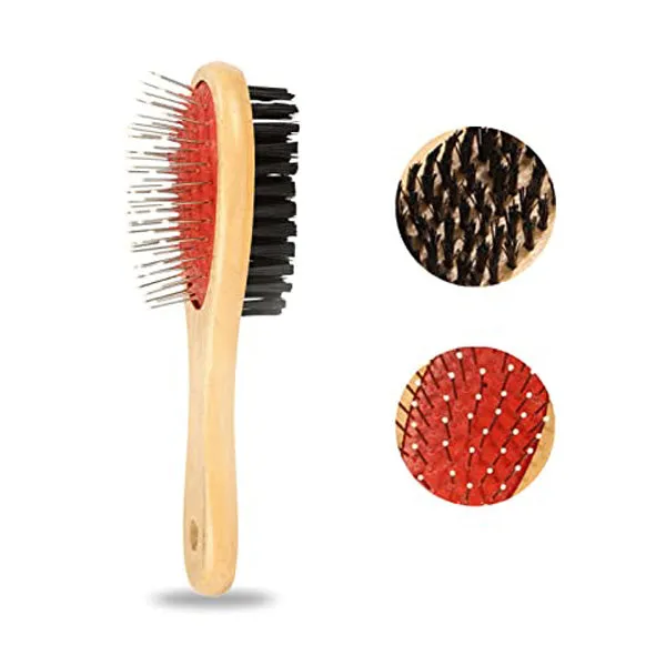 Furry Friend Double Pin Brush for Pets