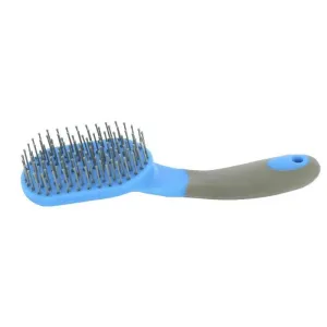 Hippo Tonic Antimicrob Mane Brush Blue/Grey