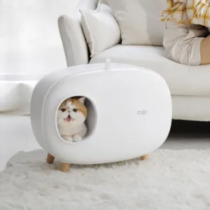 MS Designer Series Fully Enclosed Compact Cat Litter Box