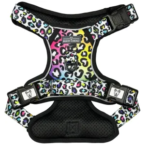 Rainbow Leopard No Pull Dog Harness
