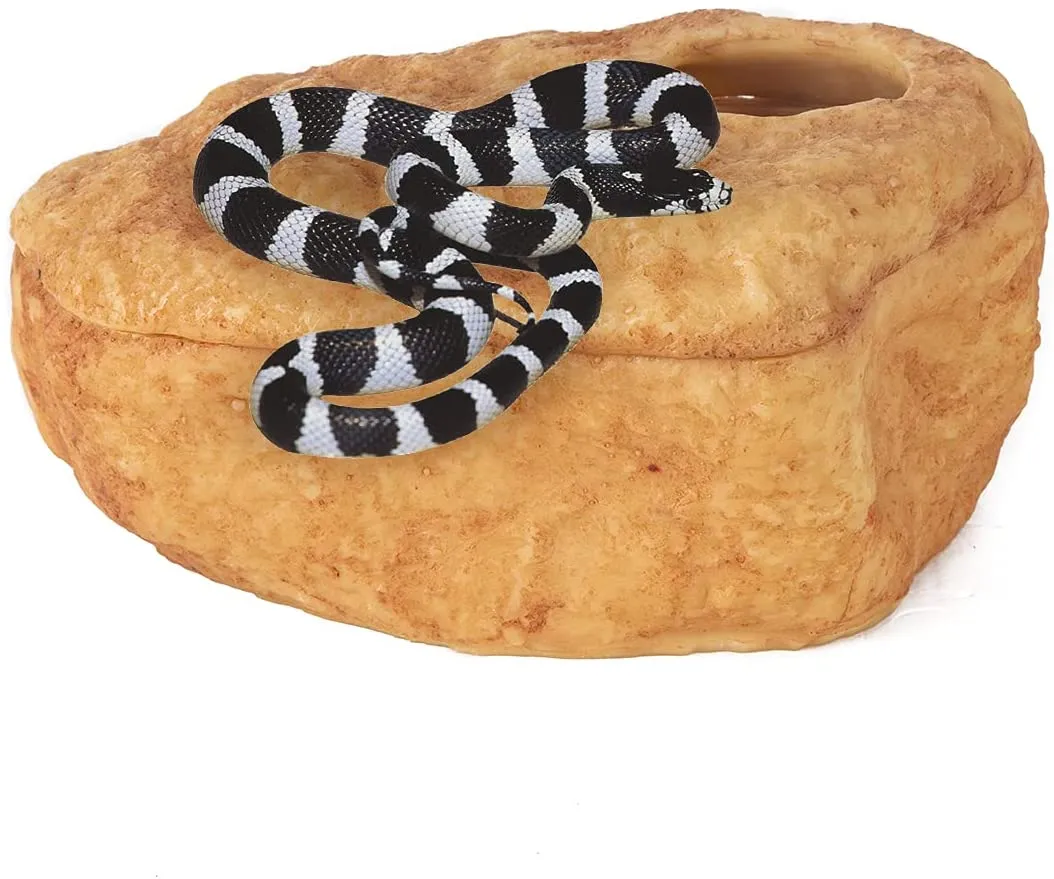 REPTIZOO 3-in-1 Magnetic Attraction Cave #ERS28