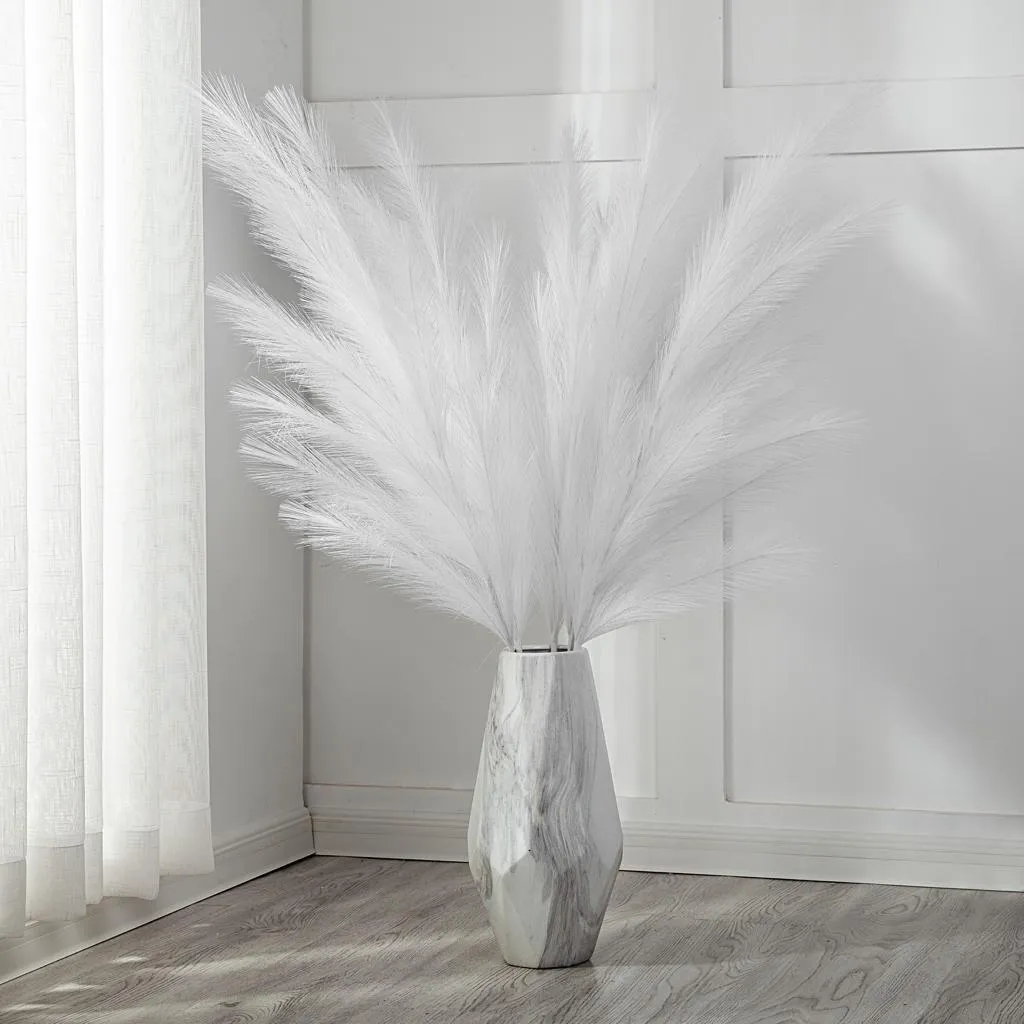 XL Faux Pampas Grass 120cm Tall Boho Wedding Decor Large Tall Pampas